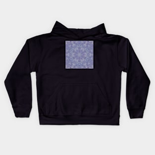 SwirlsC Unique Purple Colorful Abstract Mandala Kids Hoodie